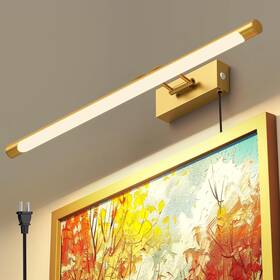 Hd-us-cb-bom001387 Hudyogy Plug In Picture Light For Wall Mural Art With On/off Switch 3000k Warm