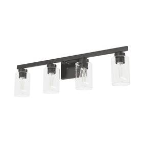 13082 Hunter Fans Noble Bronze Four Light Vanity From The Hartland Collection