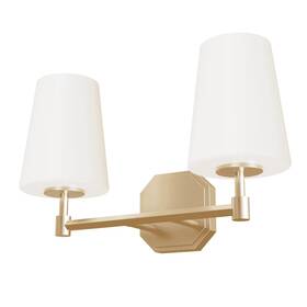 19880 Hunter Fans Alturas Gold Two Light Vanity From The Nolita Collection 19880 Hunter Fans Alturas Gold Two Light Vanity From The Nolita Collection