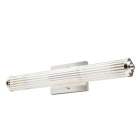 19937 Hunter Fans Brushed Nickel Two Light Vanity From The Holly Grove Collection