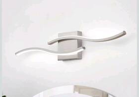 Ghhk035nk Huoku Modern Bath Vanity Light Nickel 6000k White Dimmable Curvy