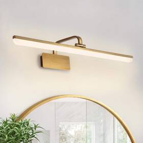 Pd1013471-t1 Huoku Nimbus 23.7 Inch 1-light 14w Brushed Brass Gold Led Bathroom Vanity Light Bar