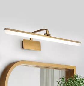 Pd1041061 Huoku Nimbus 23.7 Inch 1-light Brushed Brass Gold Led Bathroom Vanity Light Bar