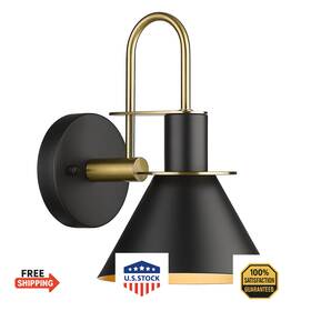 B0d4dr7r6g Hwh Investment Industrial Black Wall Sconce Light Fixture Single Vanity Brass And Go B0d4dr7r6g Hwh Investment Industrial Black Wall Sconce Light Fixture Single Vanity Brass And Go