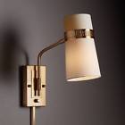 Hy16lp0163 Possini Euro Design Cartwright Warm Antique Brass Wall 736101826651