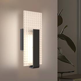 Ws240518 Hyunbae Modern Led Wall Sconces Up And Down Mount Light Black 3000k Indoor Ligh