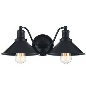 Ic Instant Coach 002130028024 2-light Bathroom Vanity Light Wall Sconce Industrial Kitchen Farmhou