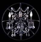 1130w21db-ss Id Lamp Silver Royal 3203609 Wall Shade Cut Crystals
