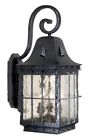Ed-owd090tb . Id Wall 79019 Black Outdoor Textured Edinburgh Light 22.5