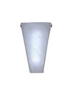 Iel-4400 Its Exciting Lighting Frosted Marble Glass Conical Sconce 840594090175