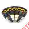 Iel-amb1003 Smart Solar El 7led Stnd Glass Wall Sconce 840594090083