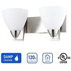 Ihvf132i2660nkl In Home Fixture Satin Nickel Finish With Opal Ul