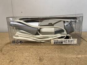 101.434.85 Ikea Rare Non Light Lamp Silver Discontinued 17796 C51