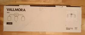 803.069.40 Ikea Vallmora 3 Spot Wall Mount Vanity Light Bathroom Nib