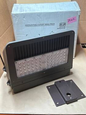 Wpcm-12l-hv-40-t4 Ilp Full Cutoff Wall Pack Led Industrial Light Sconce Loading Dock 347-480v
