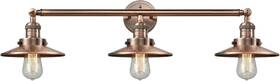 205-ac-s-m3 Innovations 205acsm3 Three Light Bath Vanity Franklin Restoration Copper