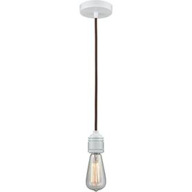 Inno100w-10br-2w Innovations 100w-10br-2w Transitional One Light Mini Pendant From Winchester