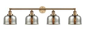 215-bb-g78 Innovations Lighting 215-12-45 Bell Vanity 4 Light 45 Inch W - Brass