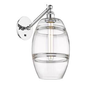 317-1w-pc-g557-8cl Innovations Lighting 317-1w-10-8 Vaz Sconce 10 Inch Tall Wall - Chrome