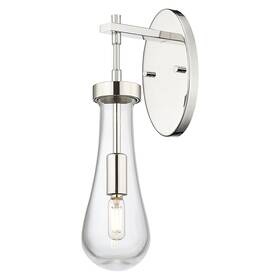 451-1w-pn-g451-4cl Innovations Lighting 451-1w-g451-4cl Owego 16 Inch Tall Bathroom - Nickel