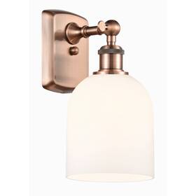 516-1w-ac-g558-6gwh Innovations Lighting 516-1w-11-6 Bella Sconce 11 Inch Tall Wall - Antique