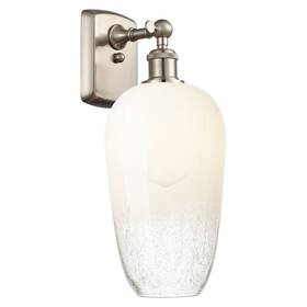 516-1w-sn-g484-7op Innovations Lighting 516-1w-16-7 Brookhaven Flute Sconce - Brushed Satin Nickel