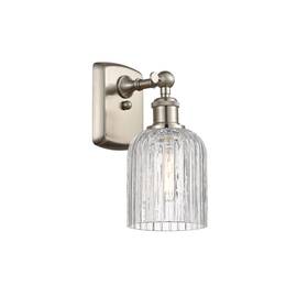 516-1w-sn-g559-5cl Innovations Lighting 516-1w-10-5 Bridal Veil Sconce - Nickel