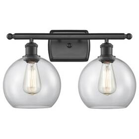 516-2w-bk-g122 Innovations Lighting 2 Light Bathroom Fixture