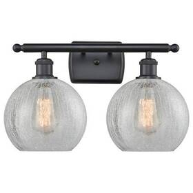 516-2w-bk-g125 Innovations Lighting 2 Light Bathroom Fixture