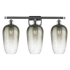 516-3w-pc-g484-7sl Innovations Lighting 516-3w-16-27 Brookhaven Flute Vanity - Polished Chrome /
