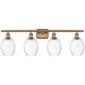 516-4w-bb-g459-6cl Innovations Lighting 516-4w-12-37 Preston Vanity 4 Light - Brass
