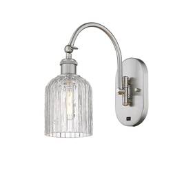 518-1w-sn-g559-5cl Innovations Lighting 518-1w-13-5 Bridal Veil Sconce - Nickel