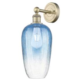 616-1w-ab-g484-7sb Innovations Lighting 616-1w-18-7 Brookhaven Flute Sconce - Antique Brass /