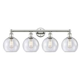 616-4w-pn-g124-8 Innovations Lighting 616-4w-13-35 Athens Vanity 4 Light - Nickel