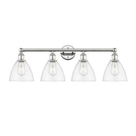 616-4w-pn-gbd-752 Innovations Lighting 616-4w-12-35 Bristol Glass Vanity - Nickel