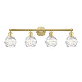616-4w-sg-g1213-6 Innovations Lighting 616-4w-11-33 Athens Vanity 4 Light - Satin Gold /