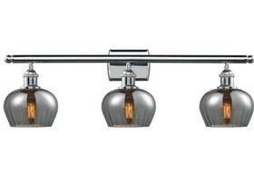 516-3w Innovations Lighting 663481230115 3-l Led Fenton 26 Inch Bath Series Ch/sm - 516-3w-pc-g93-led