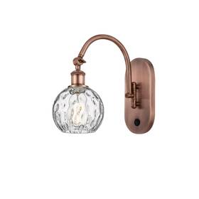 Innovations Lighting 729625048616 Ballston Athens Water Glass 6 Inch - 1 Light Sconce Arm