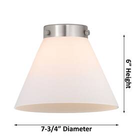 Innovations Lighting 745684459934 Nouveau 2 Cone - Light 16 Inch Bath