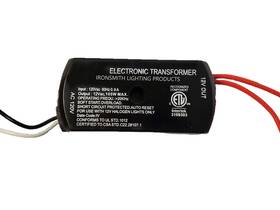 Isl-105 Ironsmith Lighting Products 105 Watt Dimmable Halogen Lamp Transformer - 120v Isl-105 Ironsmith Lighting Products 105 Watt Dimmable Halogen Lamp Transformer - 120v