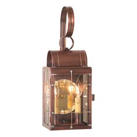 71wbcop Irvins Country Tinware Double Wall Lantern In Antique Copper