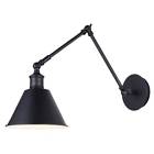 Iwf582a01bk Canarm Black Morocco Wall Sconce With Swing Arm 062345401935