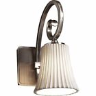J.por-8571-20-plet-nckl Justice Design Limoges Wall Sconce In Brushed Nickel 784689669597
