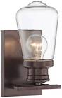 J11110sw-1bz Possini Euro Design Kalina High Tiger Bronze Wall 736101972273