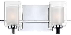 Qzbf507 James Allan Vermillion 2 Light 13 Inch W Led Bathroom Vanity