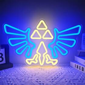 Janhune 705690326910 Loz Gaming Neon Sign Dimmable Game For Gamer Room Decor Lights