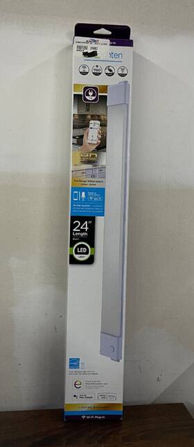 1160 Jasco 030878582605 Enbrighten 24 Inch Lumens Smart Plug-in Led Under Cabinet Light Bar