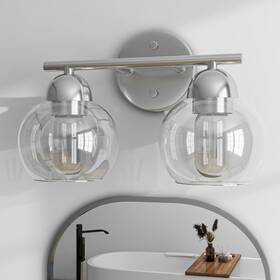 Jerry Guo 740907651515 2-light Bathroom Vanity Light