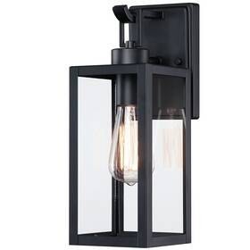 X13.66 Jerry Guo 749284290324 1-light Outdoor Wall Light - 5 Inch X6.57