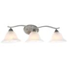 Jgq60fvl33 Hampton Bay Vanity Lights Bell Shaped Marbleized Glass 0736916616690